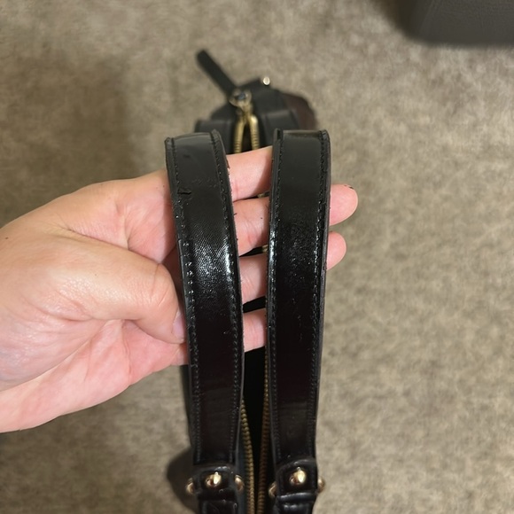 EUC Kate Spade Faux Leather Satchel Bucket Crossbody Bag - Picture 9 of 12